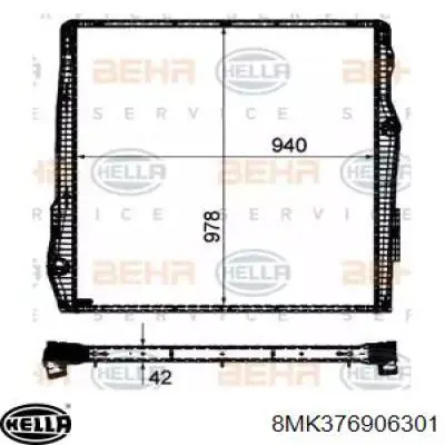 1851542 Scania Radiador de esfriamento de motor