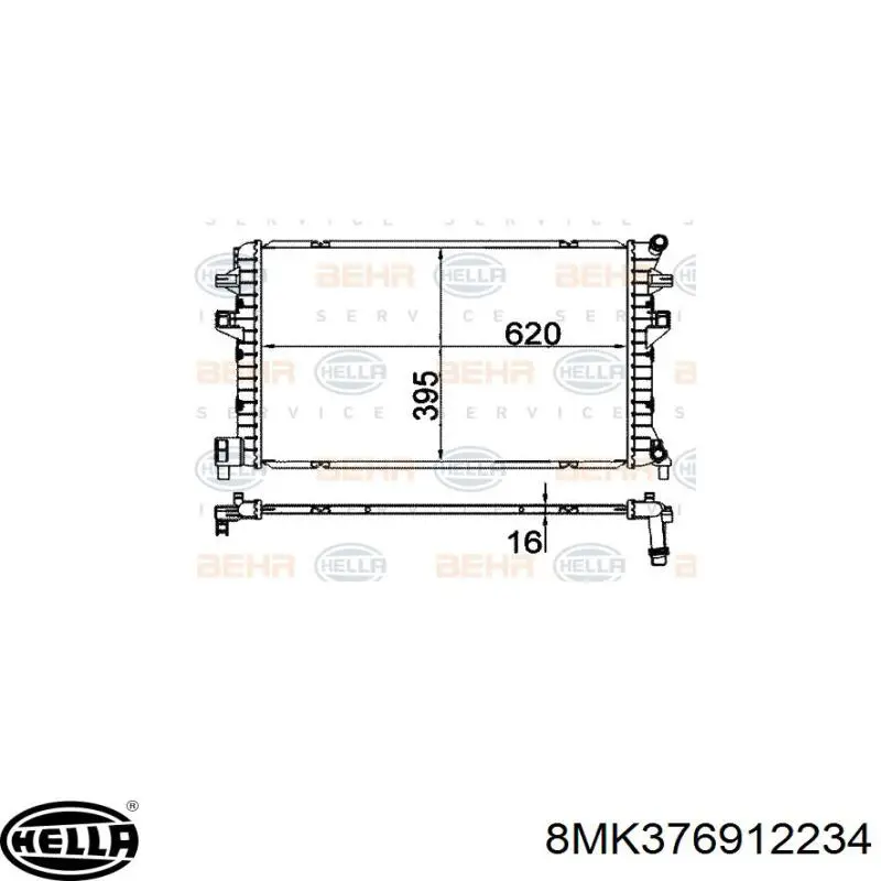 Compre PL443457 Koyorad Radiador de esfriamento de motor adicional