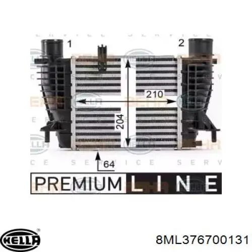 Compre DNA4356 AVA Radiador de intercooler