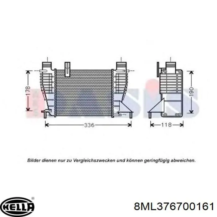 Compre 144619U20A Nissan/Infiniti Radiador de intercooler