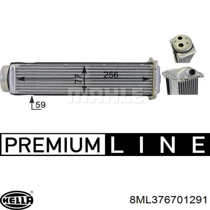 06E145621M VAG Radiador de intercooler