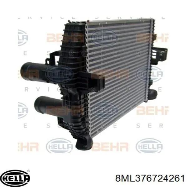 Radiador de intercooler HELLA 8ML376724261 preço, a partir de 418,26 USD