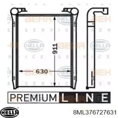 Radiador de intercooler 5010230488 Renault (RVI)