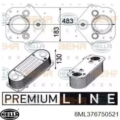 Radiador de intercooler HELLA 8ML376750521 preço, a partir de 624,26 USD