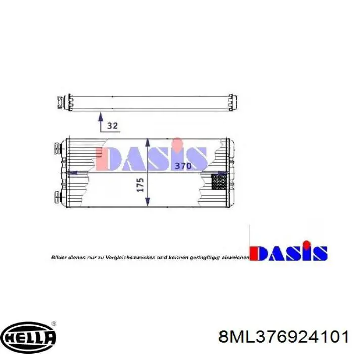 Radiador de intercooler VAG 06E145621D preço, a partir de 233,10 USD