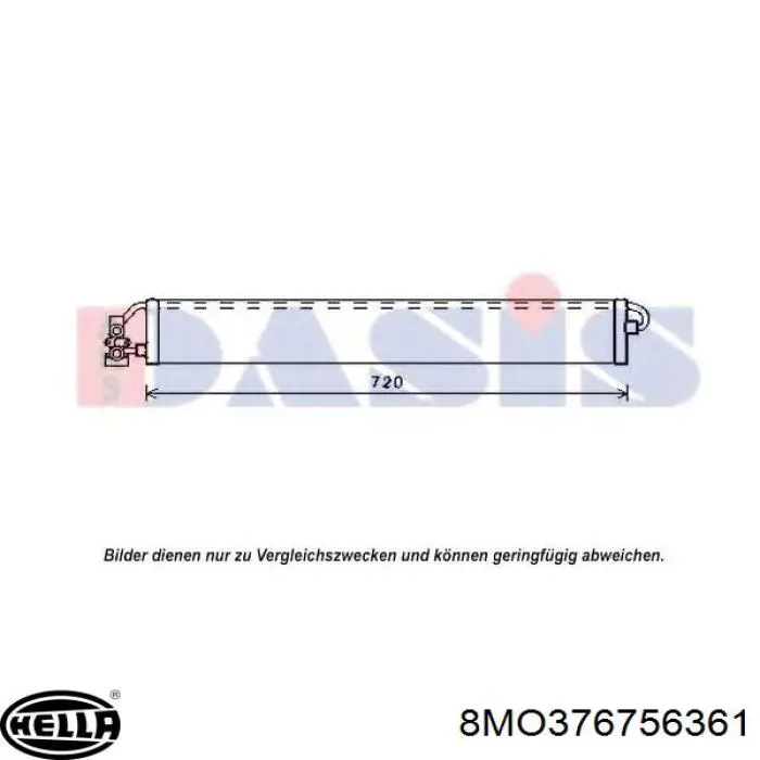 Compre 95830701500 VAG Radiador de esfriamento, Caixa Automática de Mudança