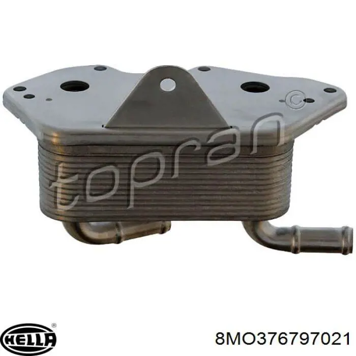 Compre 8MO376797021 HELLA Radiador de óleo