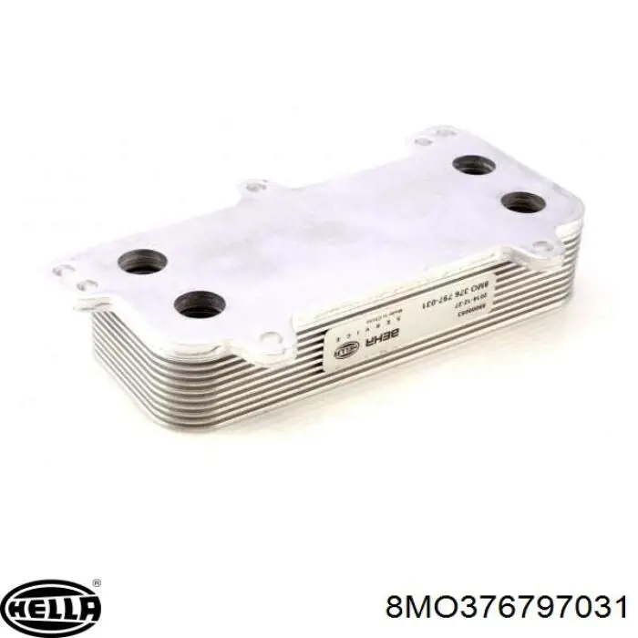 Compre 8MO376797031 HELLA Radiador de óleo