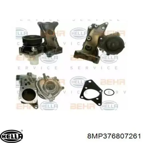 Bomba de água (bomba) de esfriamento 1313021080 Fiat/Alfa/Lancia