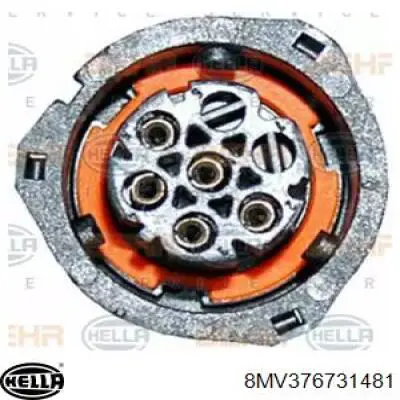 Acoplamento viscoso de ventilador de esfriamento 8MV376731481 HELLA