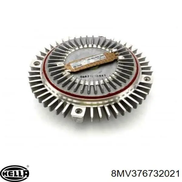 Acoplamento viscoso de ventilador de esfriamento 8MV376732021 HELLA