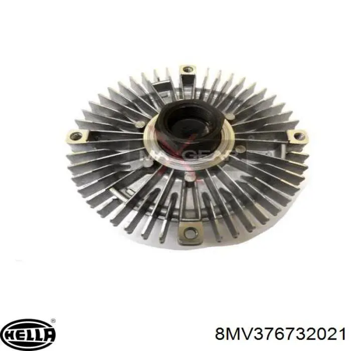 Compre 8MV376732021 HELLA Acoplamento viscoso de ventilador de esfriamento