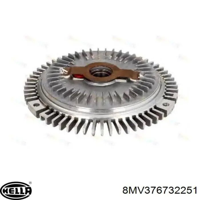 Compre 8MV376732251 HELLA Acoplamento viscoso de ventilador de esfriamento