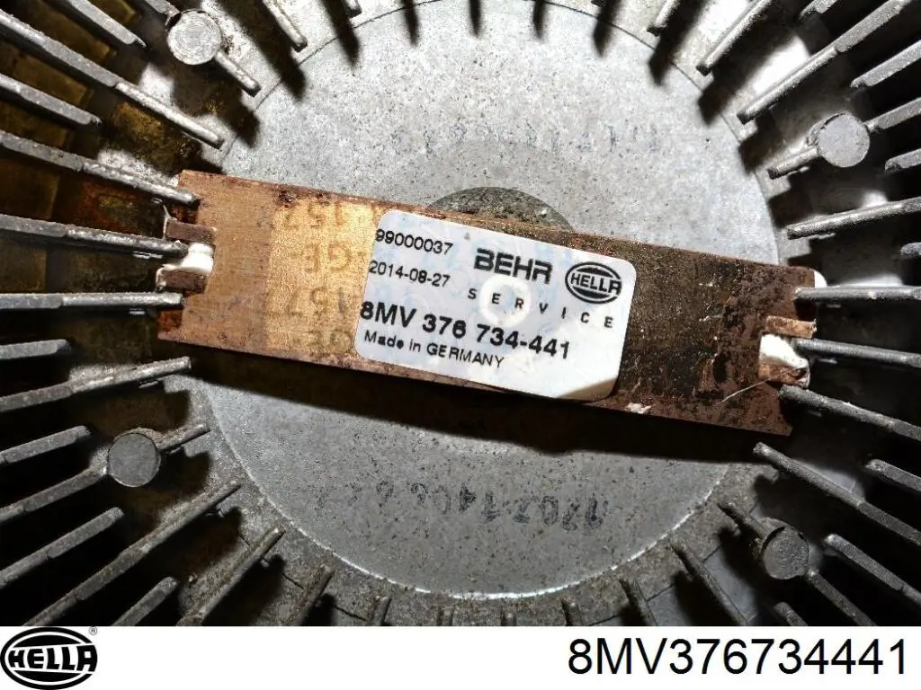 Compre 8MV376734441 HELLA Acoplamento viscoso de ventilador de esfriamento