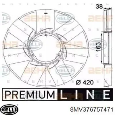 Ventilador (roda de aletas) do radiador de esfriamento BMW 11522249373 preço, a partir de 66,15 USD