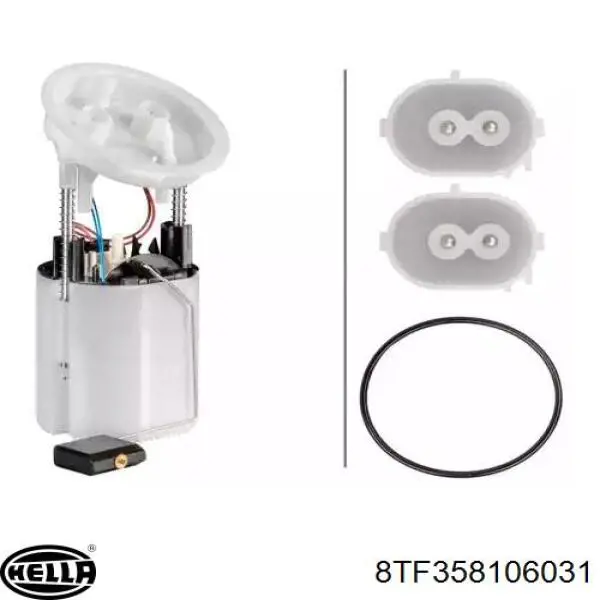 Módulo de bomba de combustível com sensor do nível de combustível HELLA 8TF358106031 preço, a partir de 163,45 USD