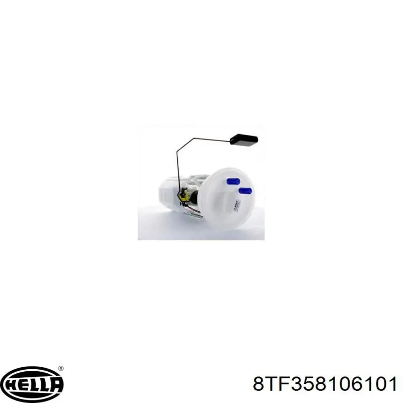 Módulo de bomba de combustível com sensor do nível de combustível HELLA 8TF358106101 preço, a partir de 116,19 USD