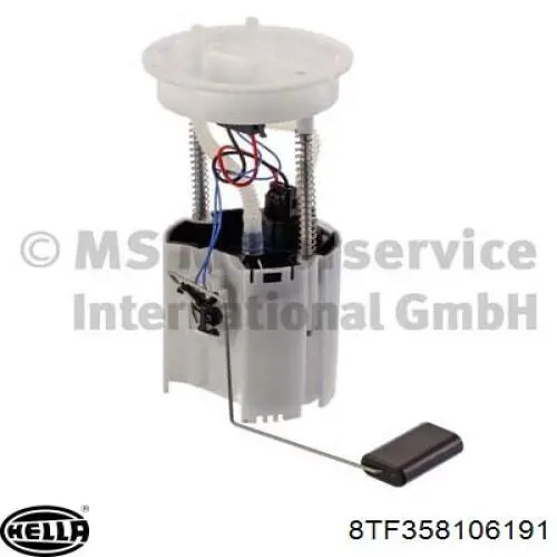 Módulo de bomba de combustível com sensor do nível de combustível HELLA 8TF358106191 preço, a partir de 56,18 USD