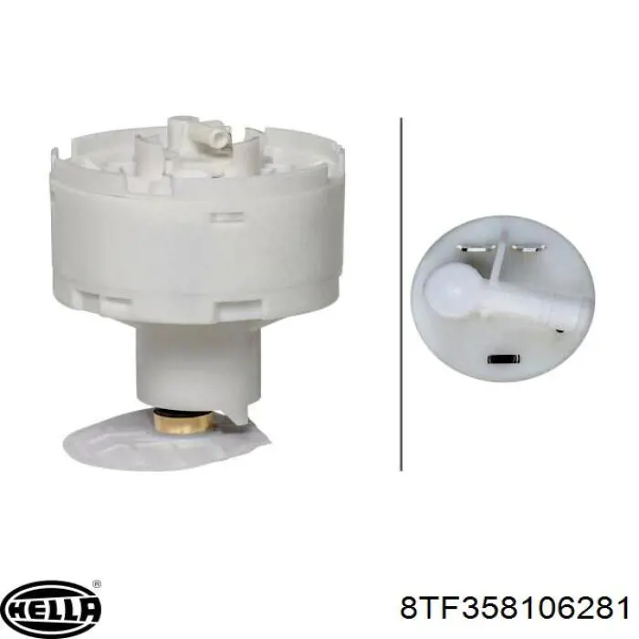 Compre ENT100033 Engitech Módulo de bomba de combustível com sensor do nível de combustível