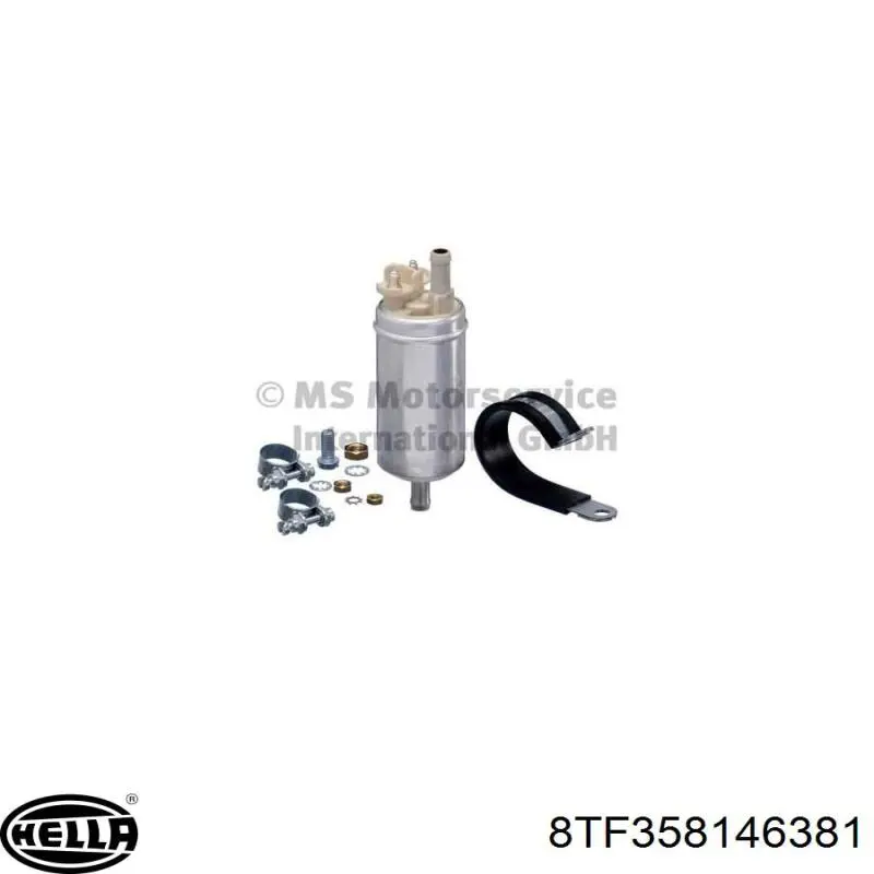 Bomba de combustível elétrica submersível HELLA 8TF358146381 preço, a partir de 50,44 USD