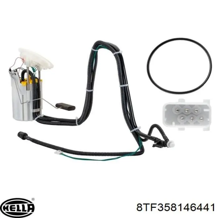 8TF358146441 HELLA Módulo de bomba de combustível com sensor do nível de combustível