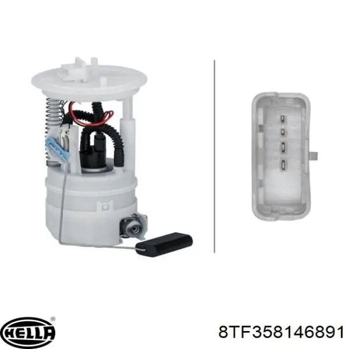 51787160 Fiat/Alfa/Lancia Módulo de bomba de combustível com sensor do nível de combustível
