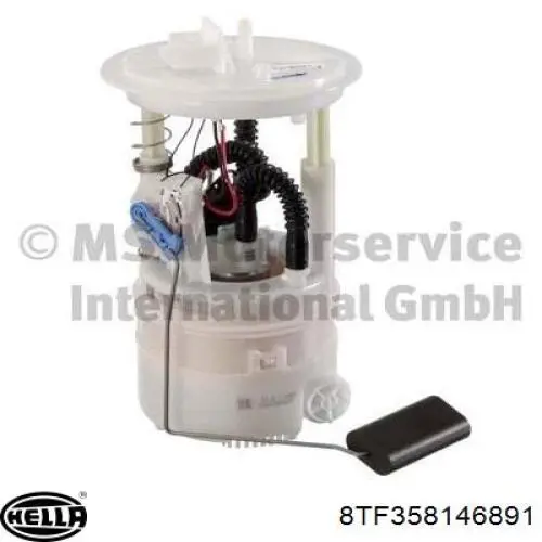 Módulo de bomba de combustível com sensor do nível de combustível Fiat/Alfa/Lancia 51787160