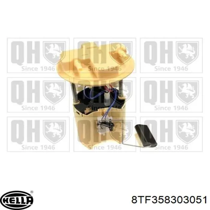 Módulo de bomba de combustível com sensor do nível de combustível Hans Pries (Topran) 630686 preço, a partir de 136,12 USD