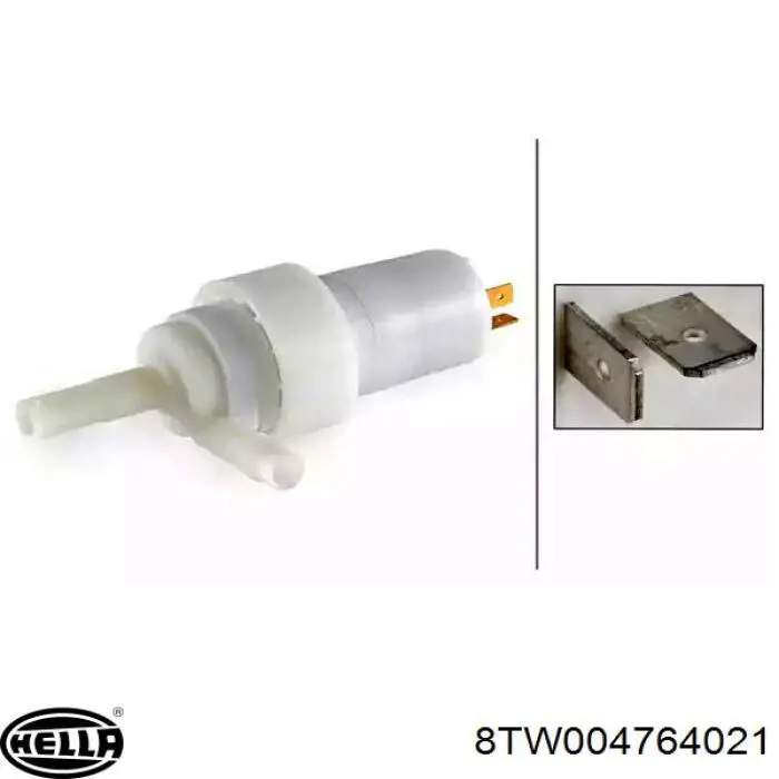 Bomba do motor de fluido para lavador das luzes HELLA 8TW004764021 preço, a partir de 39,34 USD