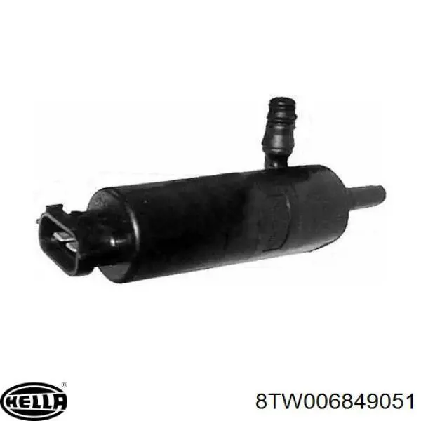 Compre 8TW006849051 HELLA Bomba do motor de fluido para lavador das luzes