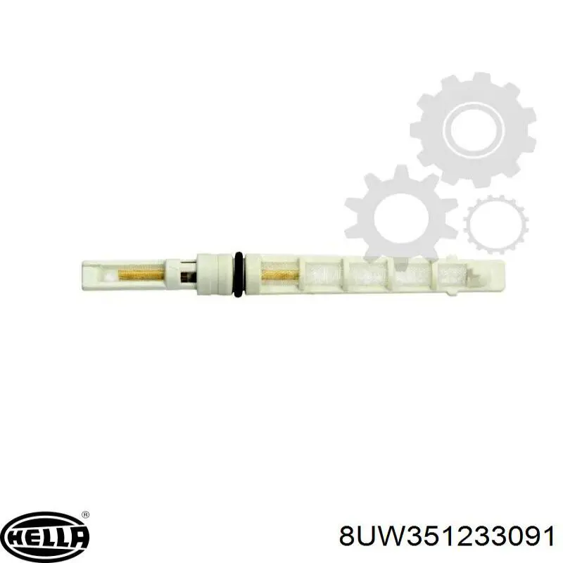 Válvula TRV de aparelho de ar condicionado 8UW351233091 HELLA
