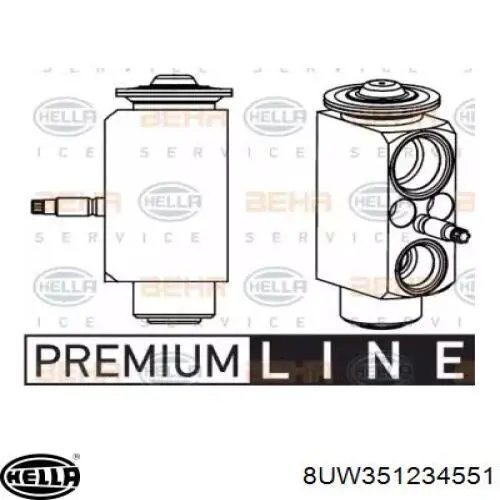 Compre 1720823 Ford Válvula TRV de aparelho de ar condicionado