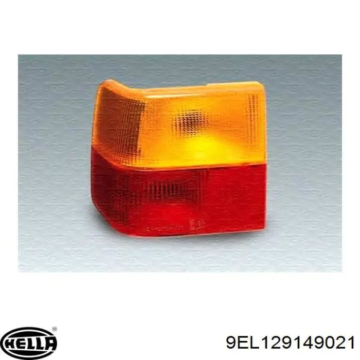 9EL129149021 HELLA Lanterna traseira esquerda externa