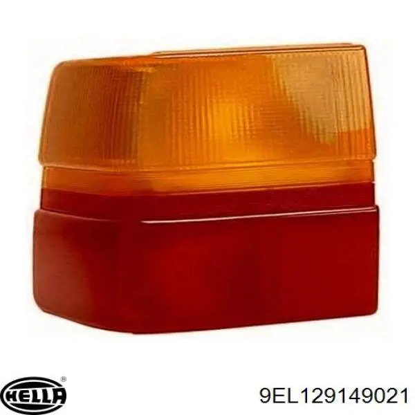 Compre 9EL129149021 HELLA Lanterna traseira esquerda externa
