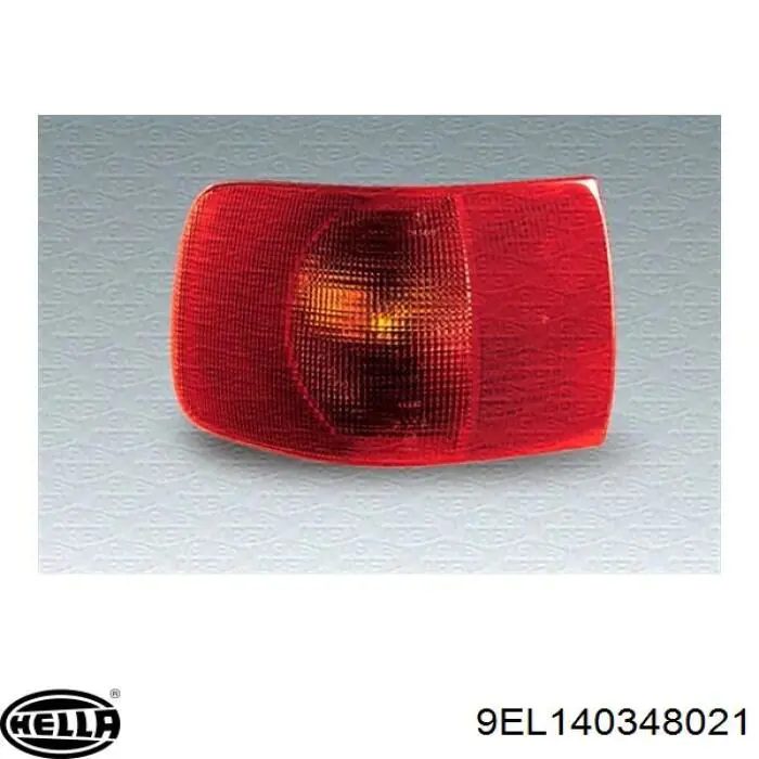 9EL140348021 HELLA Lanterna traseira direita externa