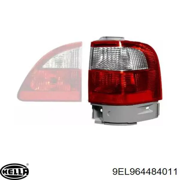 Compre YM2113404CH Ford Lanterna traseira direita externa