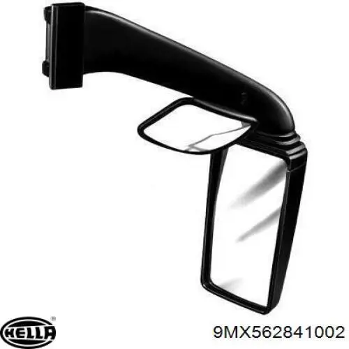 Elemento espelhado do espelho de retrovisão HELLA 9MX562841002 preço, a partir de 141,77 USD