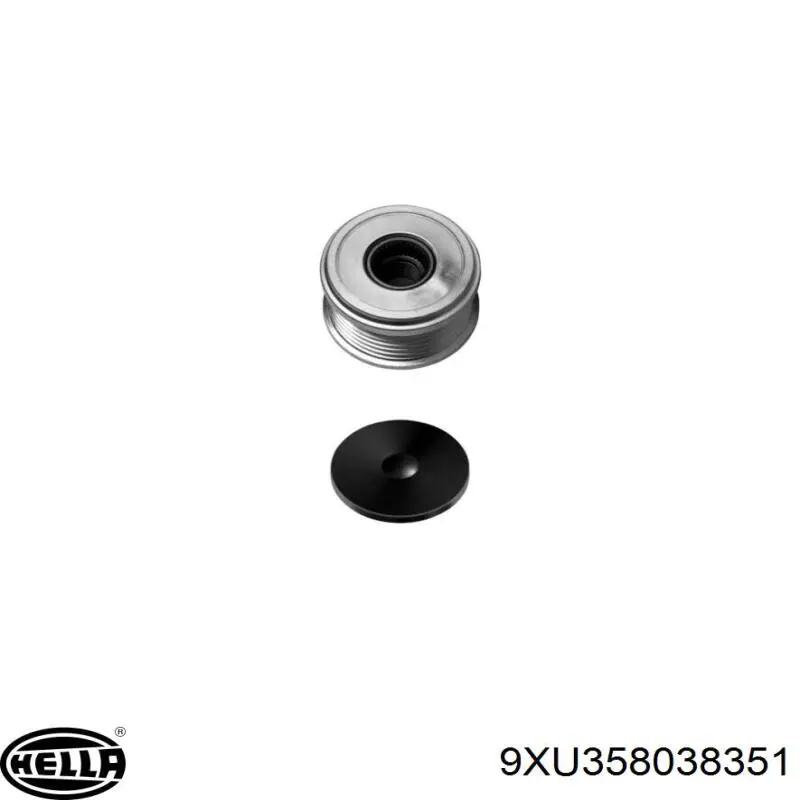 Polia do gerador HELLA 9XU358038351 preço, a partir de 33,49 USD