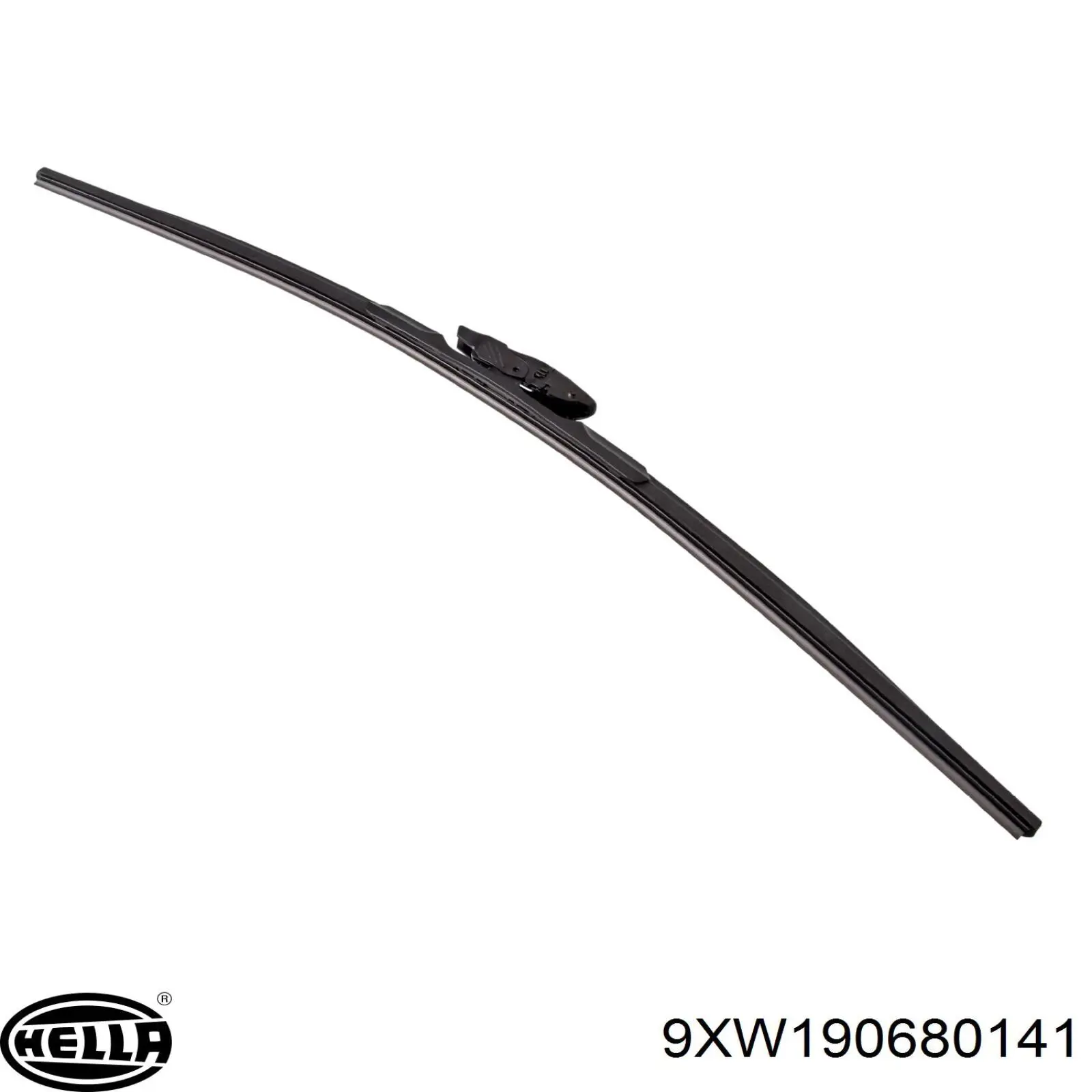 9XW190680141 HELLA Limpa-pára-brisas de vidro traseiro