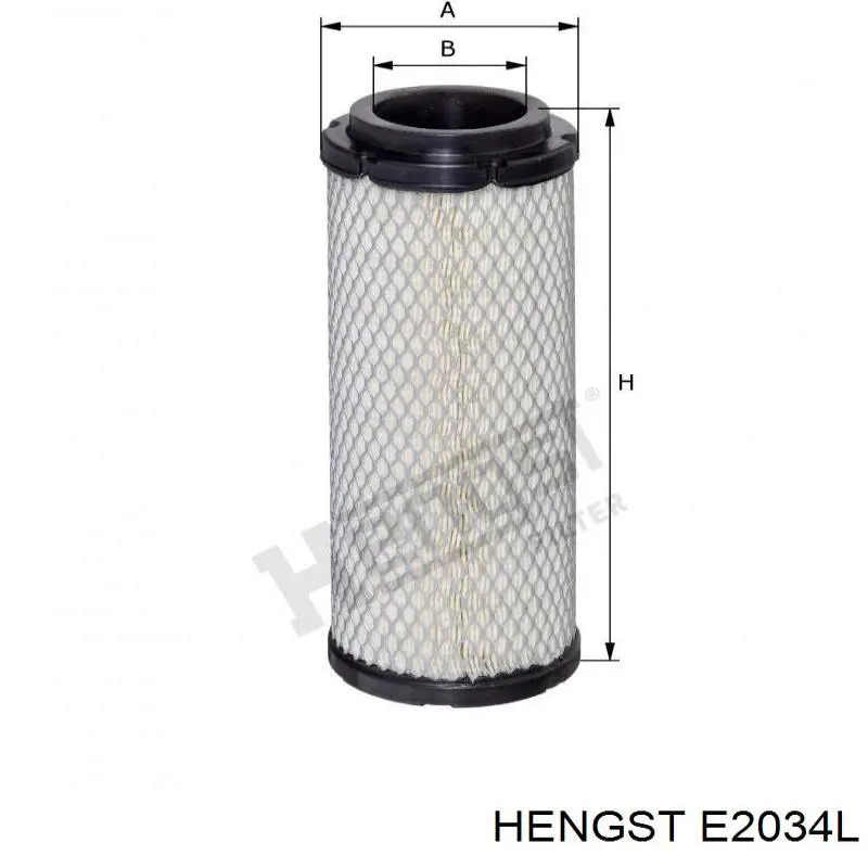 Filtro de ar Hengst E2034L preço, a partir de 19,15 USD