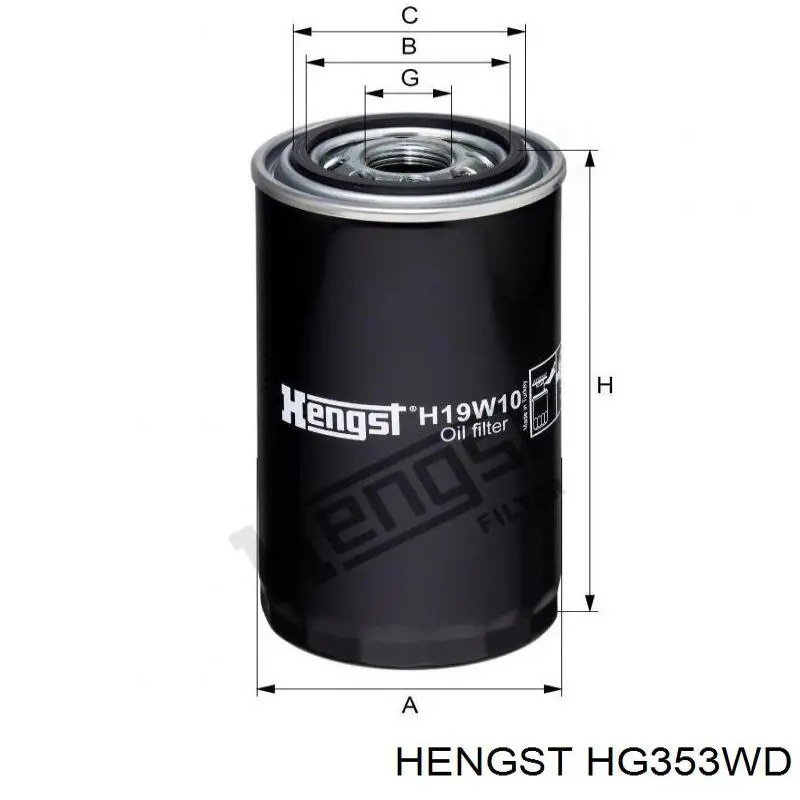 Filtro do sistema hidráulico HF28853 Fleetguard