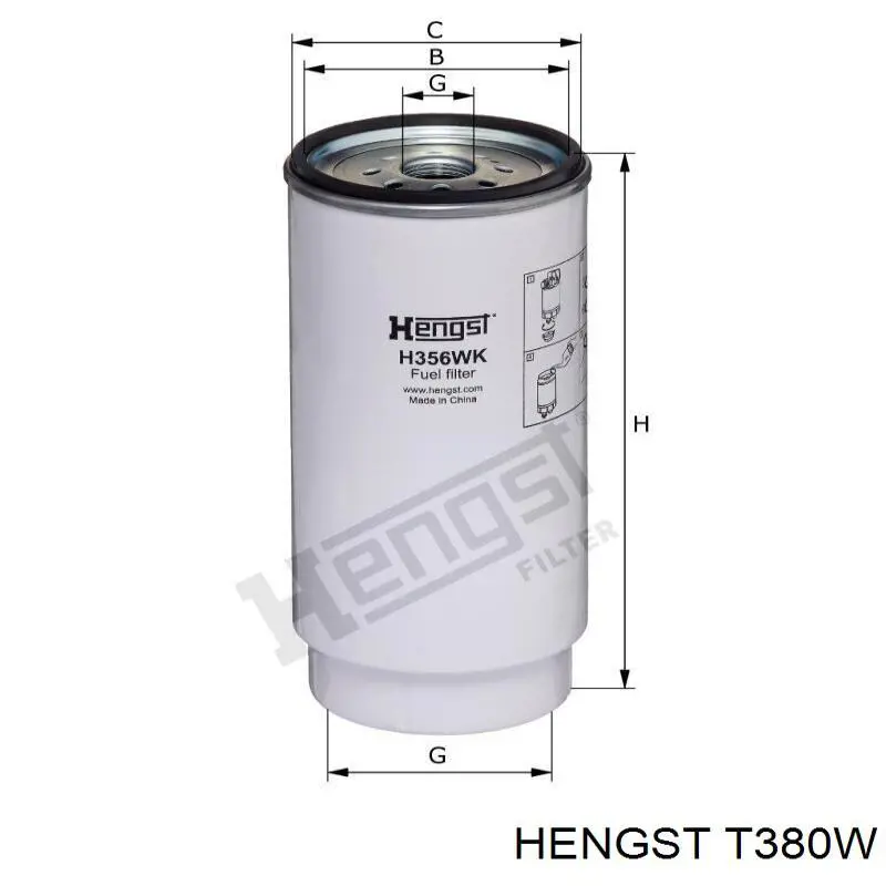 K102196 Knorr-bremse Filtro de secador de ar (separador de umidade e óleo) (TRUCK)