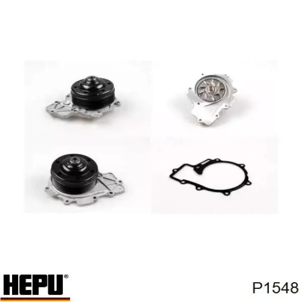 Bomba de água (bomba) de esfriamento Hepu P1548 preço, a partir de 158,31 USD