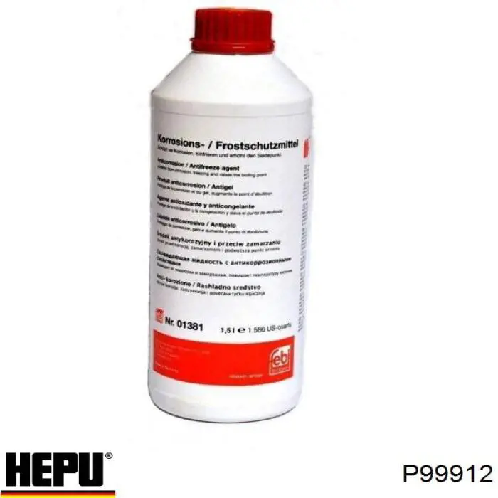 P99912 Hepu Fluido de esfriamento