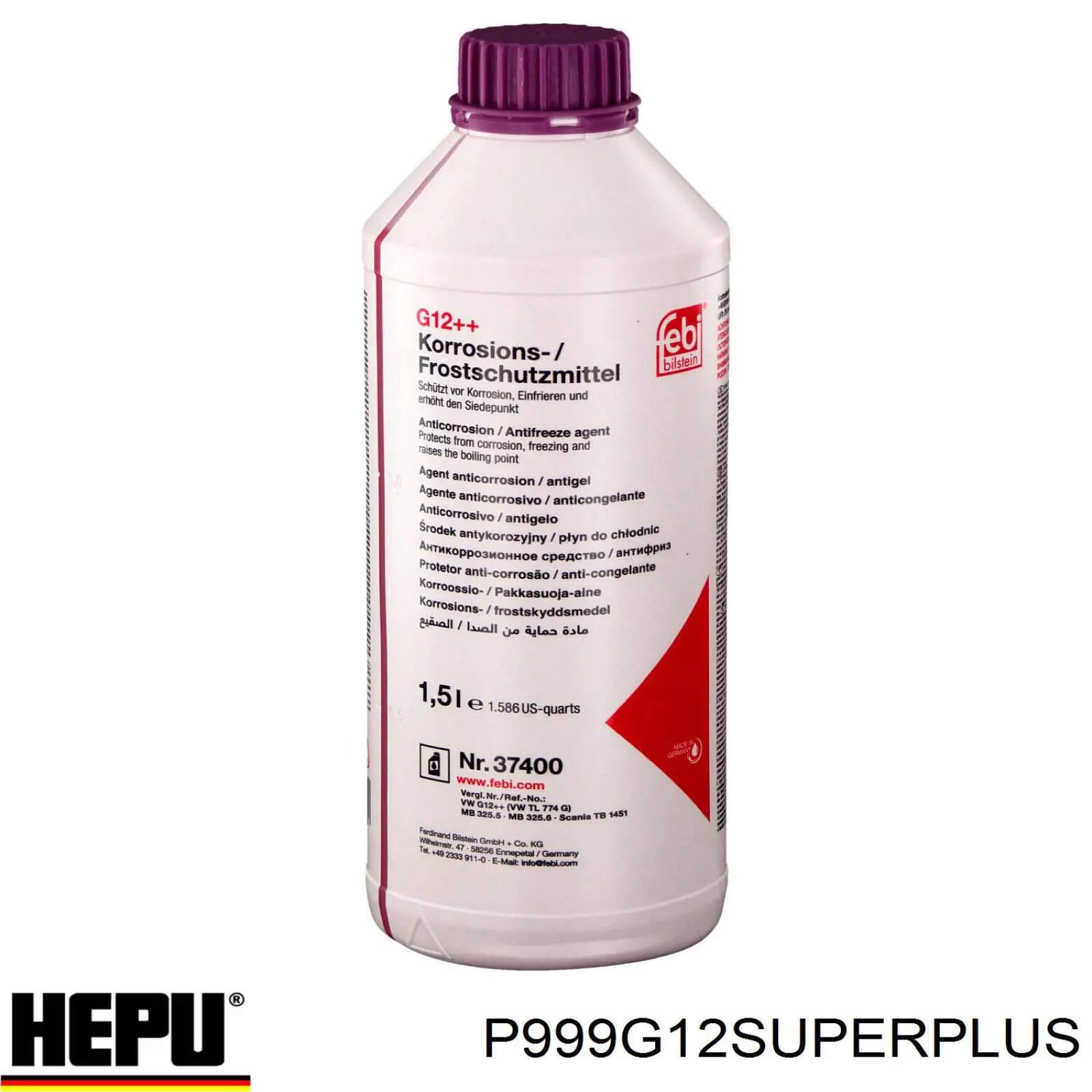 P999G12SUPERPLUS Hepu Fluido de esfriamento