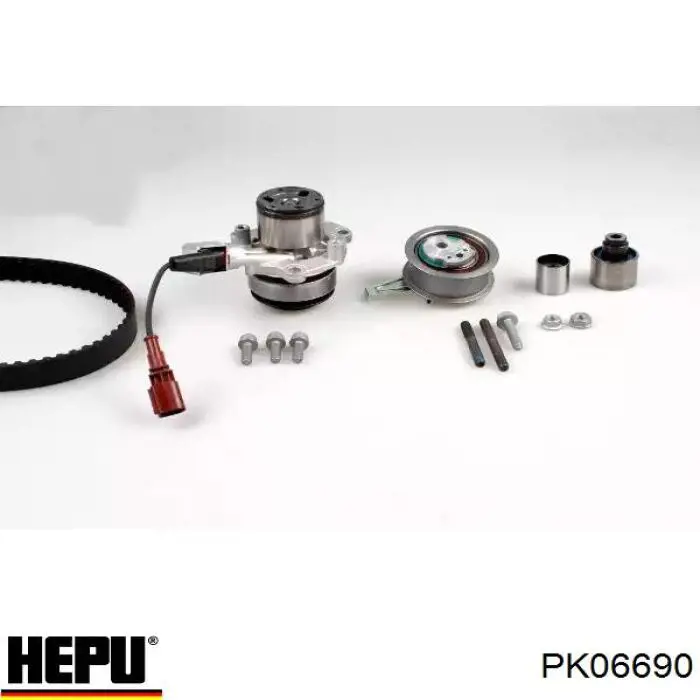 Correia do mecanismo de distribuição de gás, kit Hepu PK06690 preço, a partir de 261,23 USD