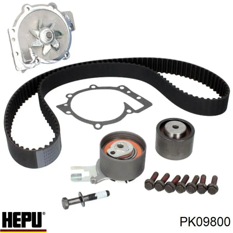Compre PK09800 Hepu Correia do mecanismo de distribuição de gás, kit