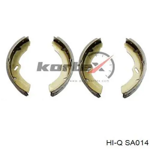 Compre 5830545A41 Hyundai/Kia Sapatas do freio traseiras de tambor