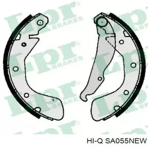 Compre SA055NEW Hi-q Sapatas do freio traseiras de tambor