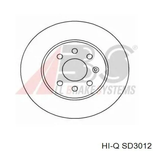 SD3012 Hi-q Disco do freio dianteiro